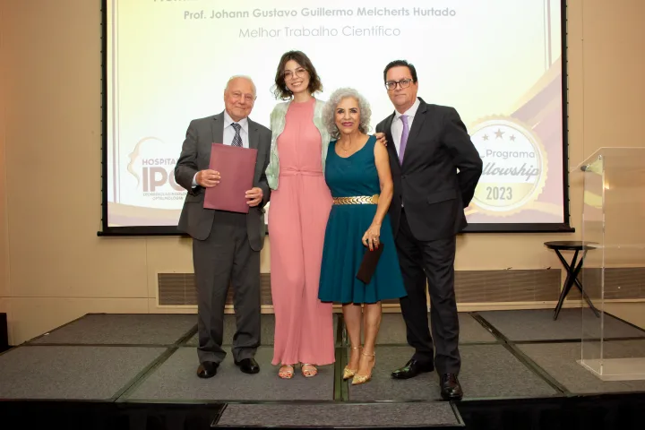 Premiação de melhor trabalho científico do Fellowship